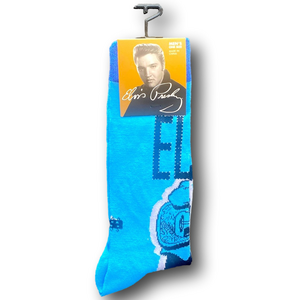 3/$20 Elvis Presley Funny Novelty Crew Socks - NWT